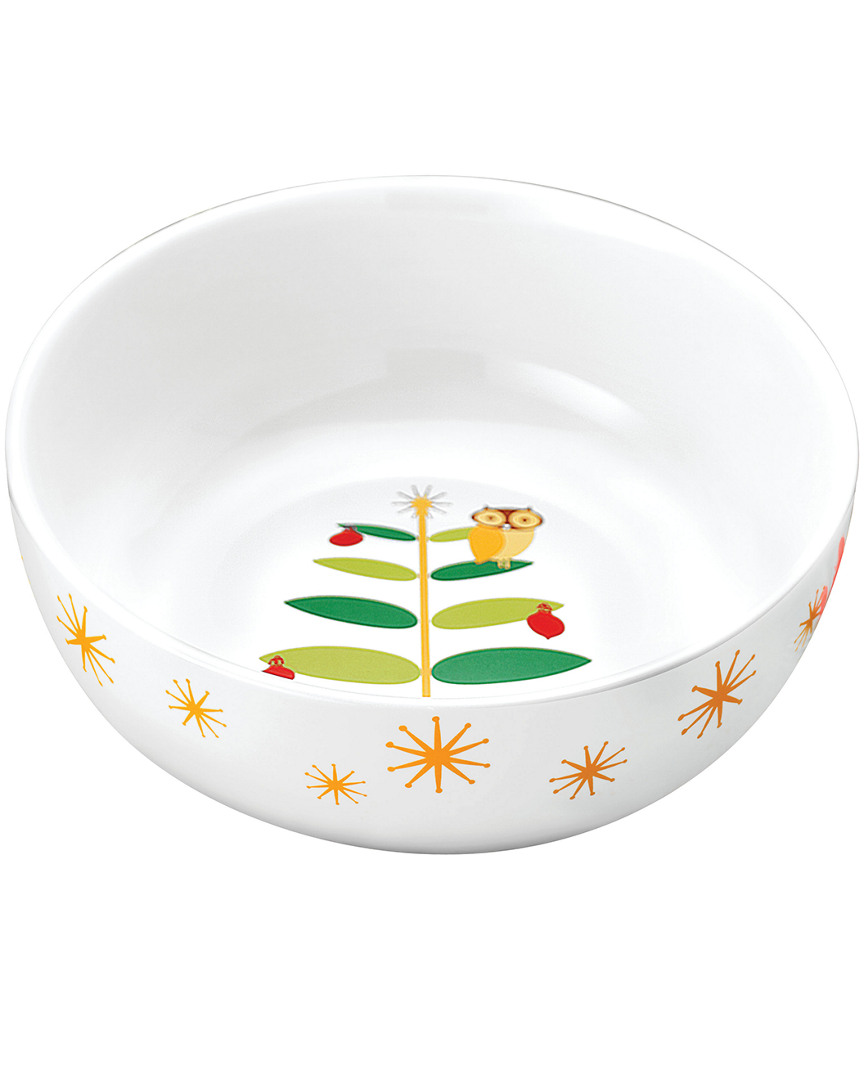 Rachael Ray Holiday Hoot 10in Serving Bowl