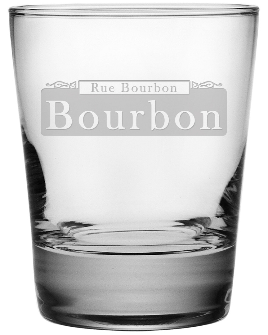Susquehanna Set Of Four 13.25oz Bourbon Street Double Old Fashioned Glasses
