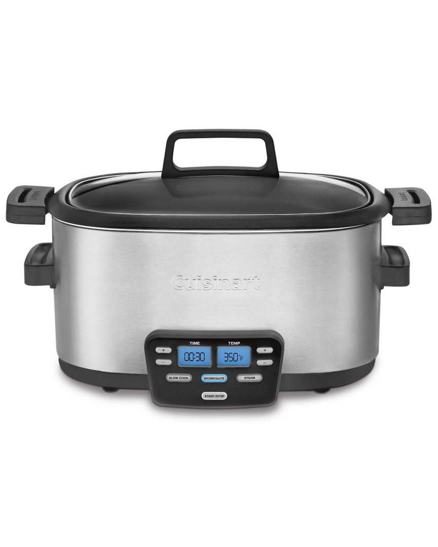 Cuisinart 6qt Stainless Steel Cook Central Multicooker Msc-600 In Black