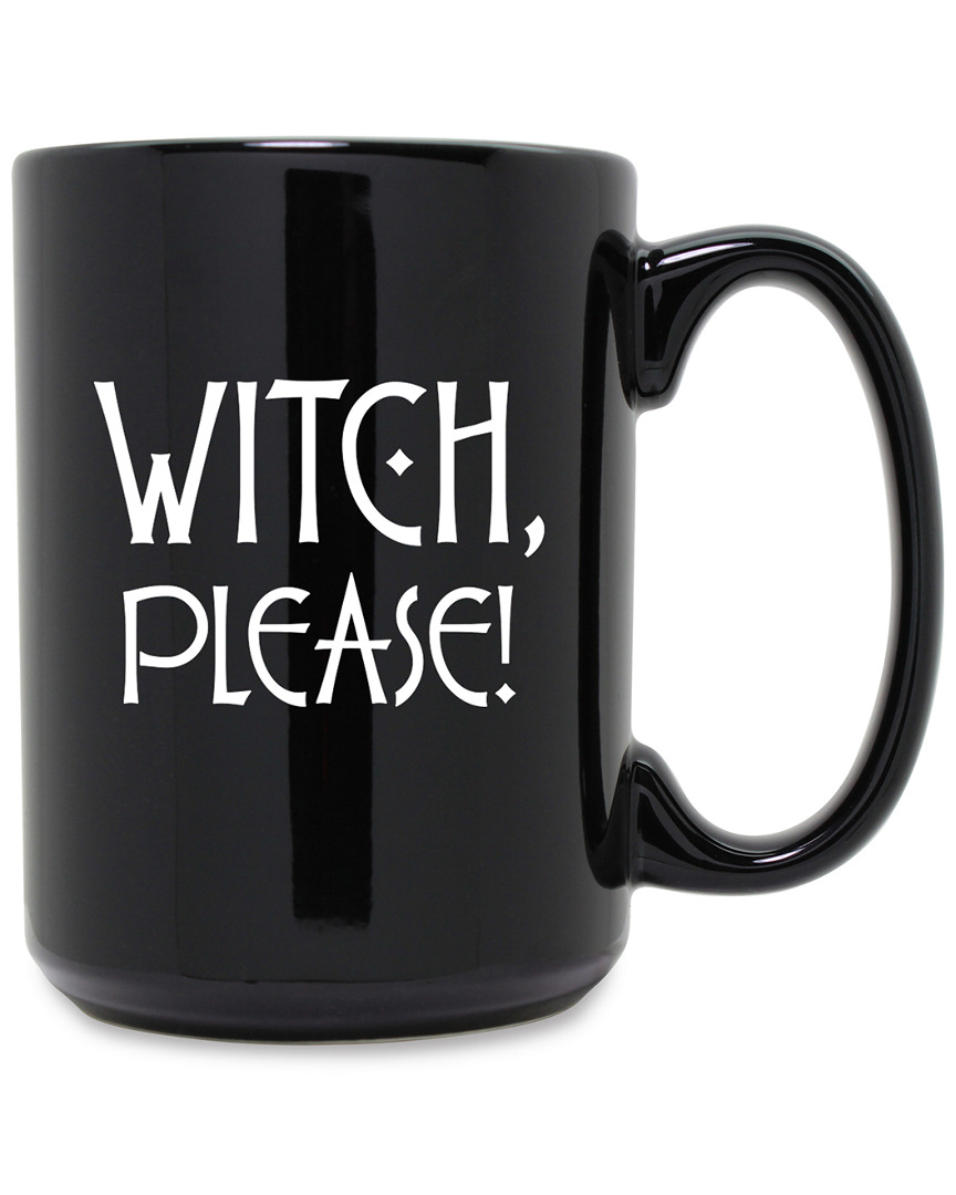 Susquehanna Glass Company Witch Please Grande 15oz Black Mug