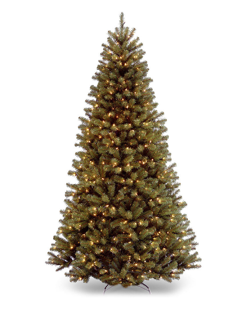 National Tree Company 7.5ft Hinged Tree With 550 Dual Color Led Lights