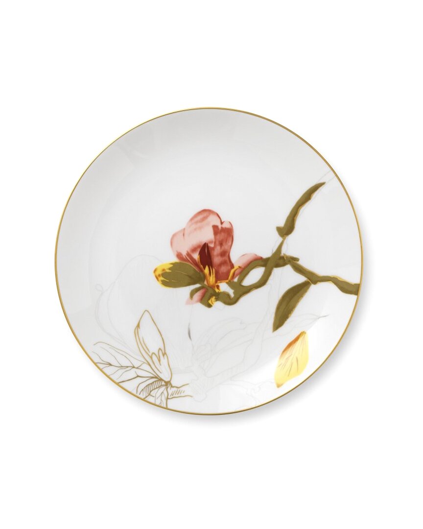 Shop Royal Copenhagen 8.75in Magnolia Flora Salad Plate With $8 Credit