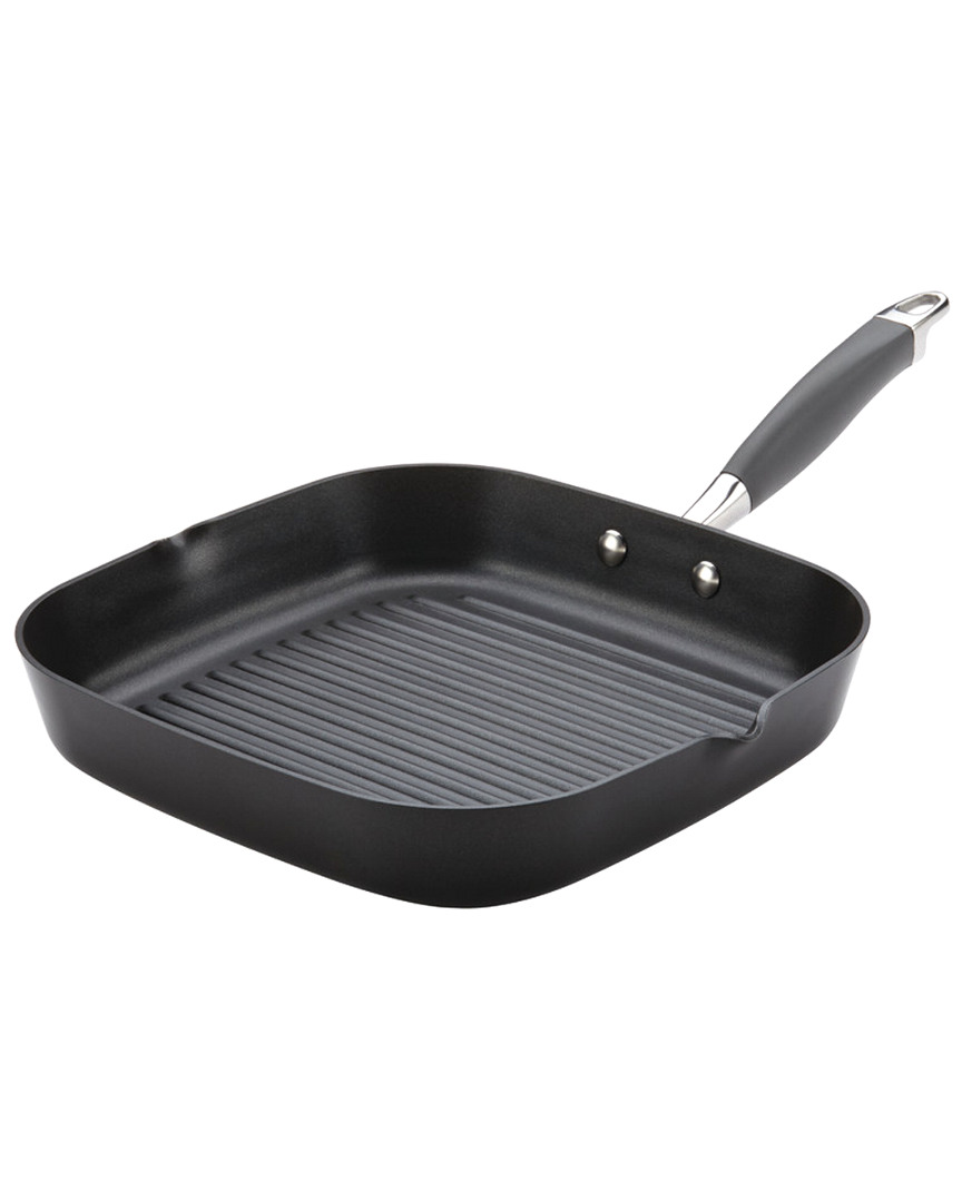 ANOLON ADVANCED HARD-ANODIZED NONSTICK DEEP 11IN SQUARE GRILL PAN
