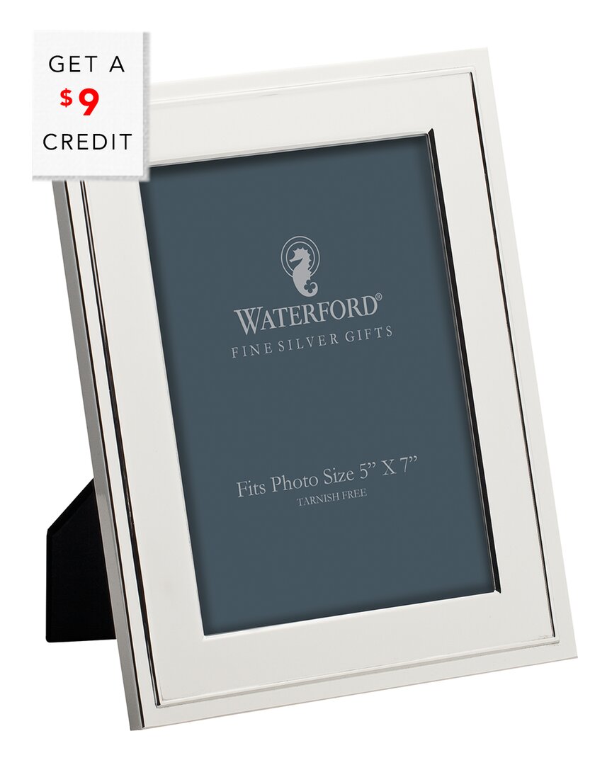 Waterford Classic 11x9 Frame With $9 Credit In Silver