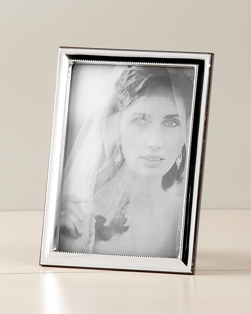 Eccolo Concave Sterling Silver Frame In White