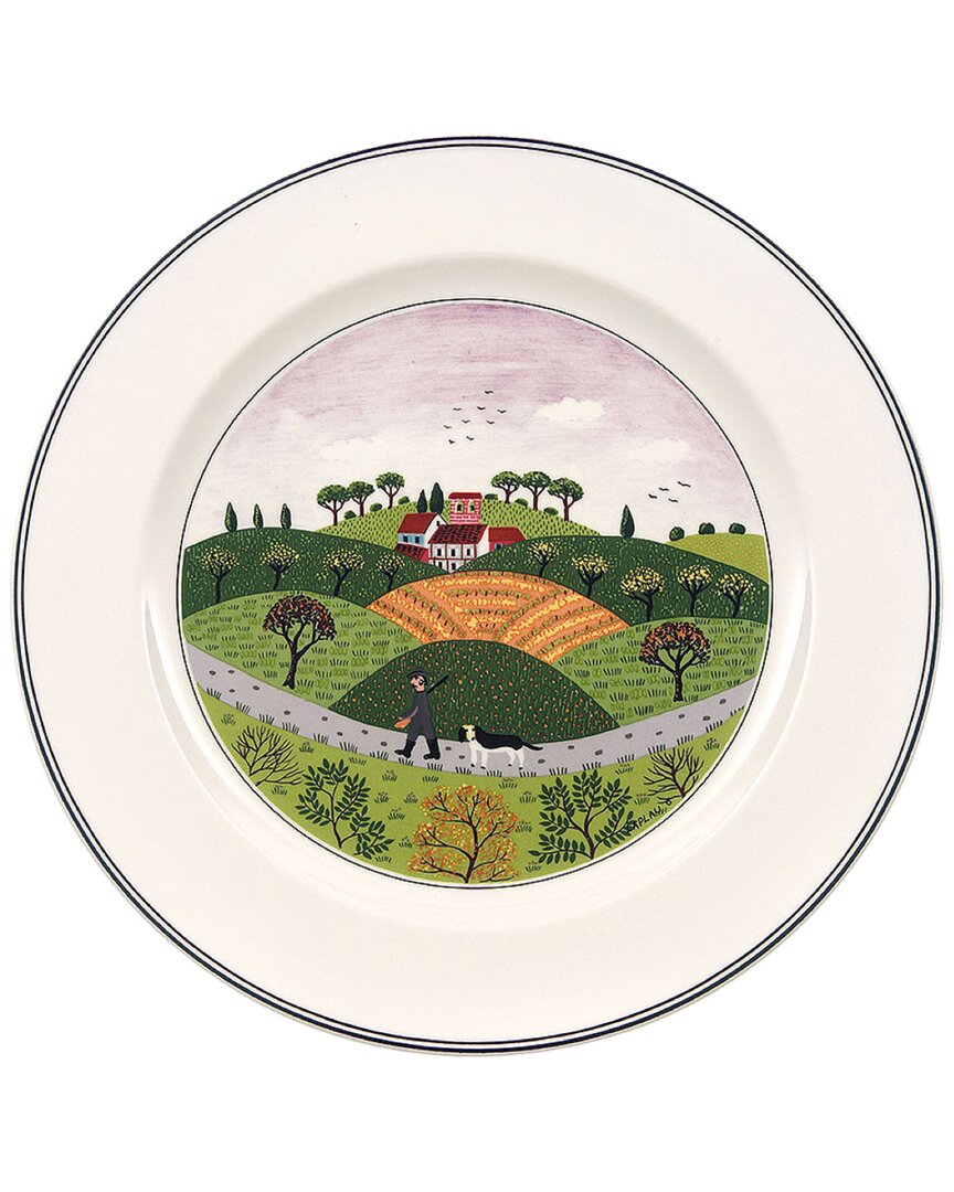 Villeroy & Boch Design Naif Dinner Plate In Multicolor
