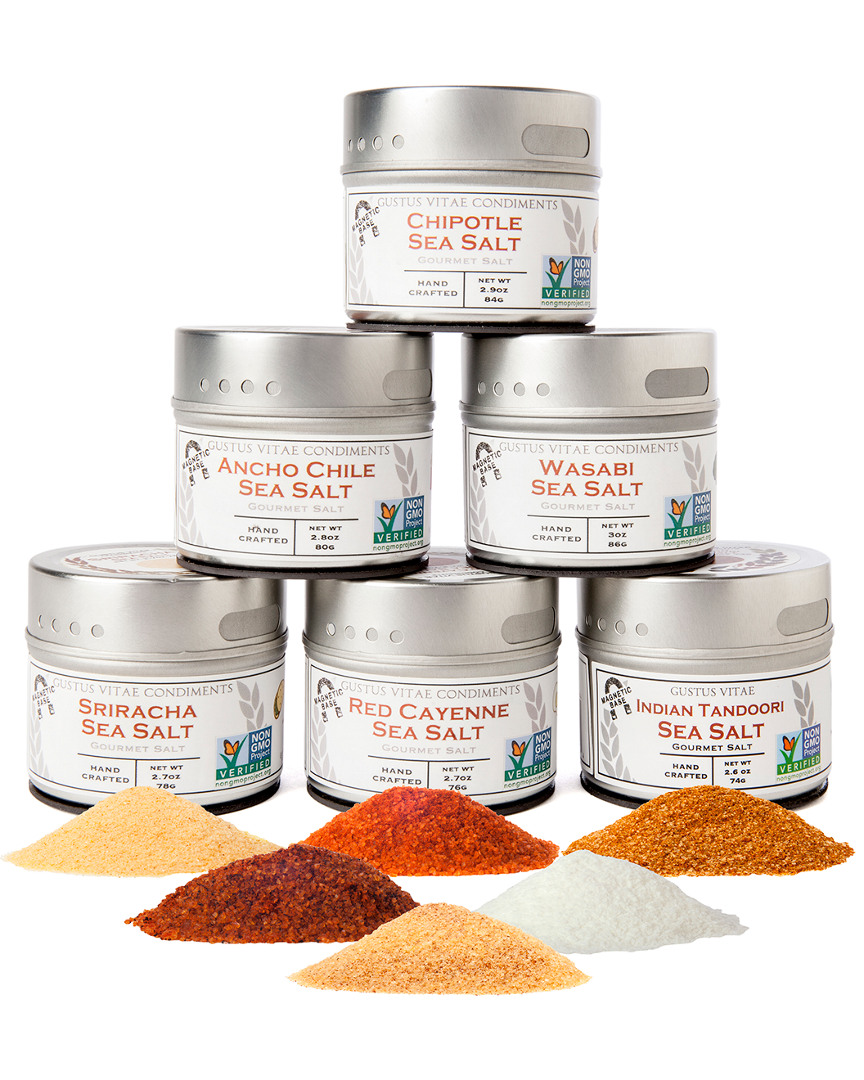 Gustus Vitae Spicy Sea Salts Collection