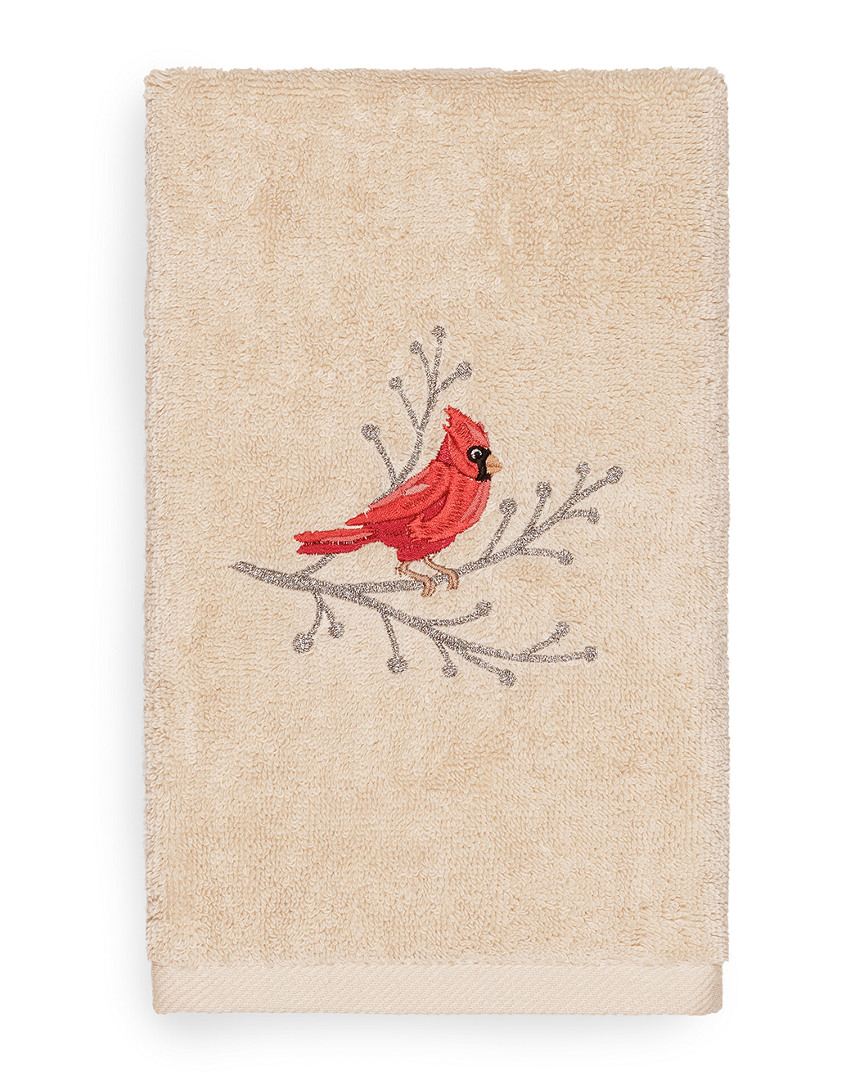 Linum Home Textiles Christmas Cardinal Hand Towel