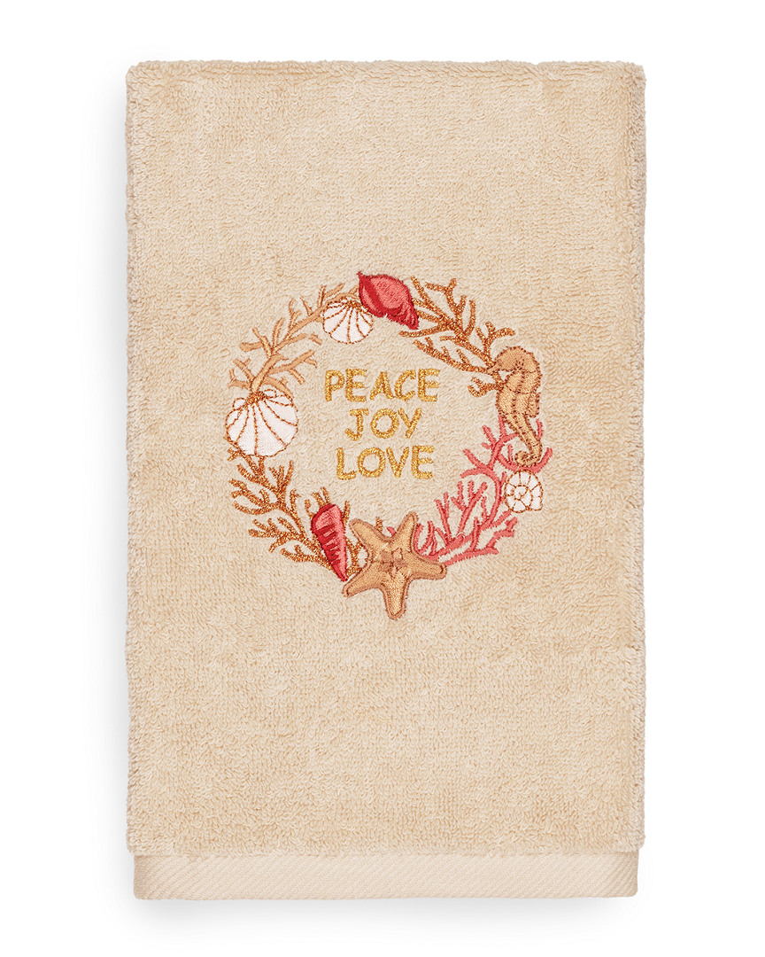 Linum Home Textiles Christmas Peace Hand Towel