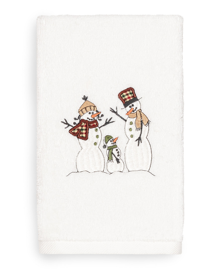 Linum Home Textiles Christmas Snow Family Hand Towel