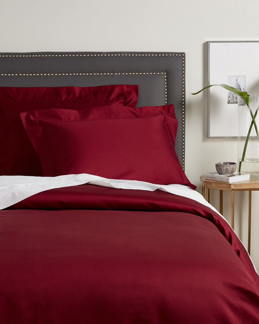 Superior 1200 Thread Count Solid Duvet Cover Set