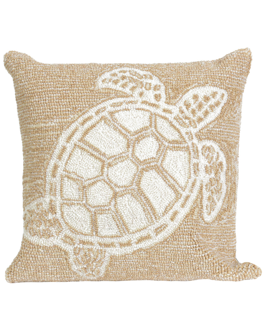Liora Manne Frontporch Turtle Indoor/outdoor Pillow