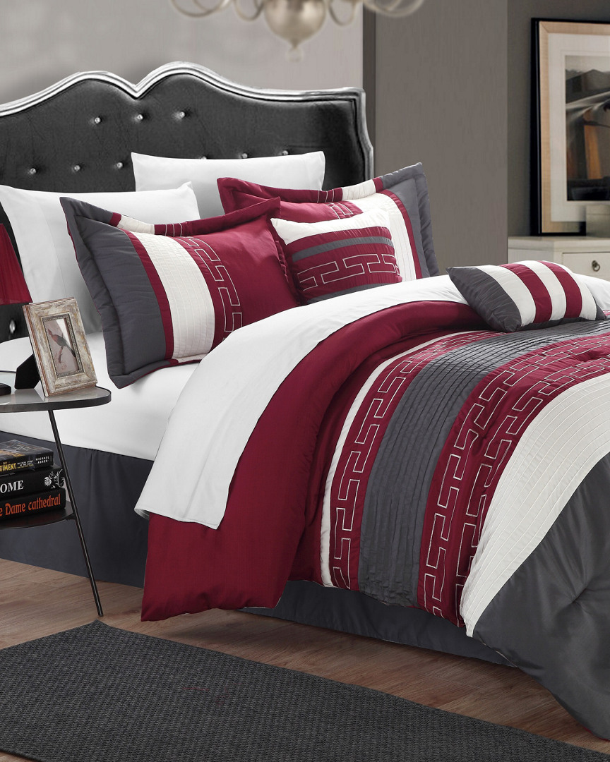 CHIC HOME CHIC HOME CORALIE COMFORTER SET