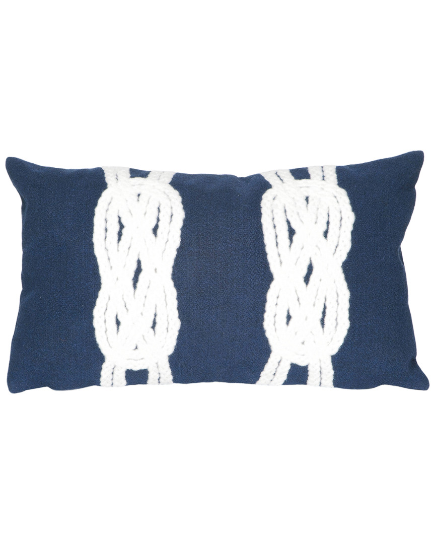 Liora Manne Visions Ii Double Knot Indoor/outdoor Pillow