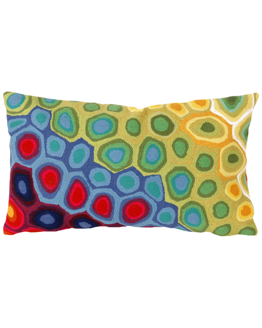 Liora Manne Visions Iii Pop Swirl Indoor/outdoor Pillow
