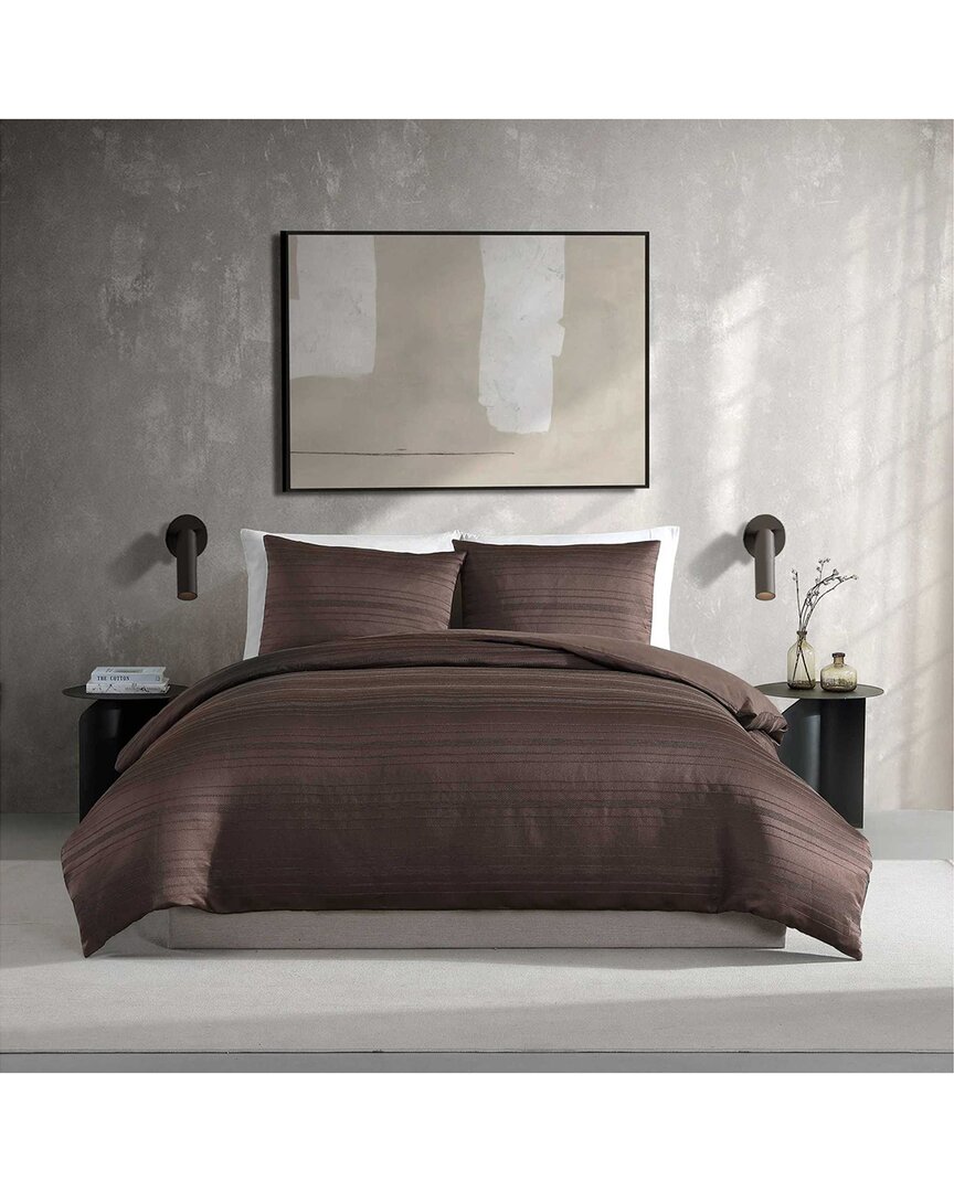 VERA WANG VERA WANG ILLUSION LINES JACQUARD COMFORTER BEDDING SET