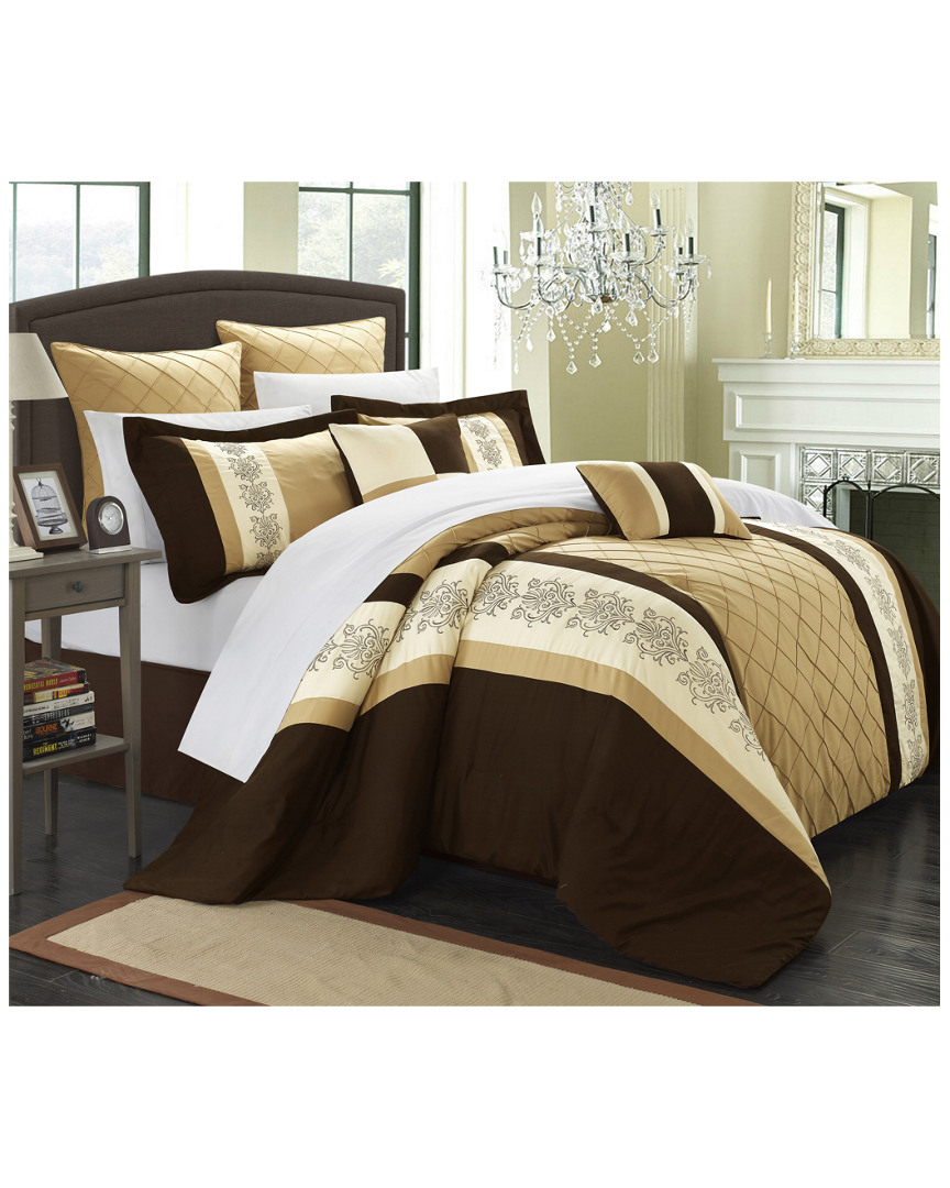 Chic Home Bryce 8pc Comforter Set