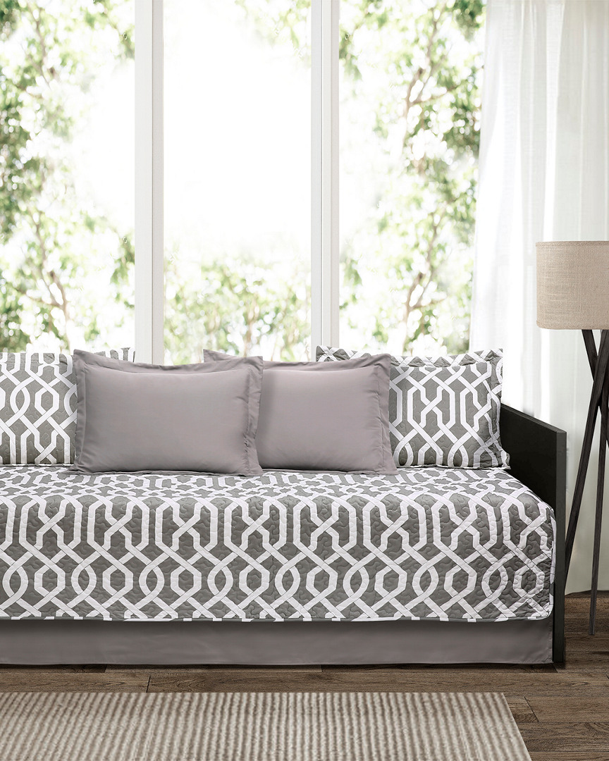 Lush Decor Fashions 6pc Edward Trellis Daybed Set