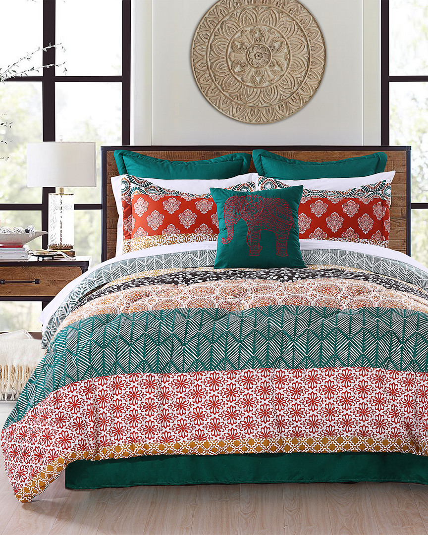 Lush Decor Fashions 7pc Bohemian Comforter Set