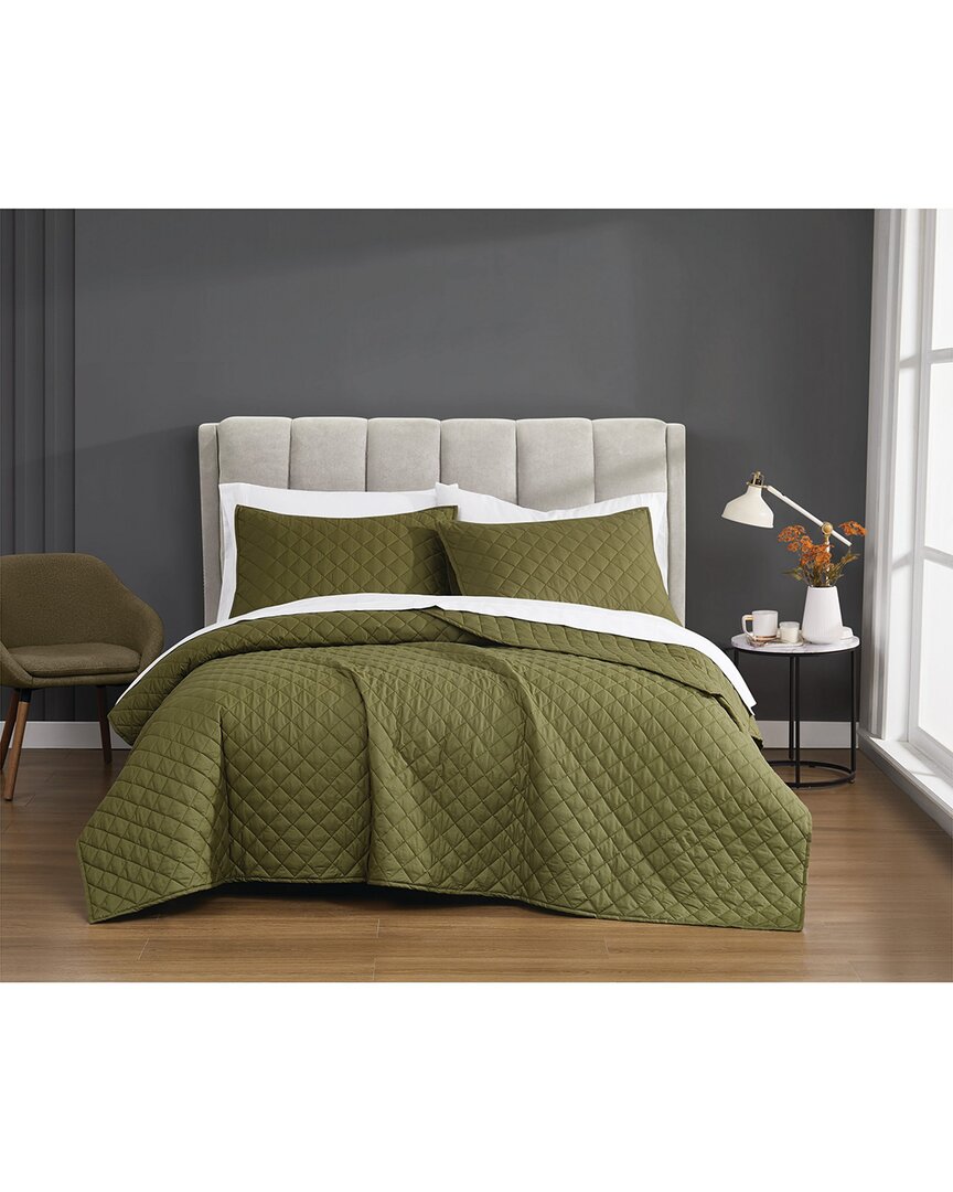 Cannon Solid Percale Comforter Set