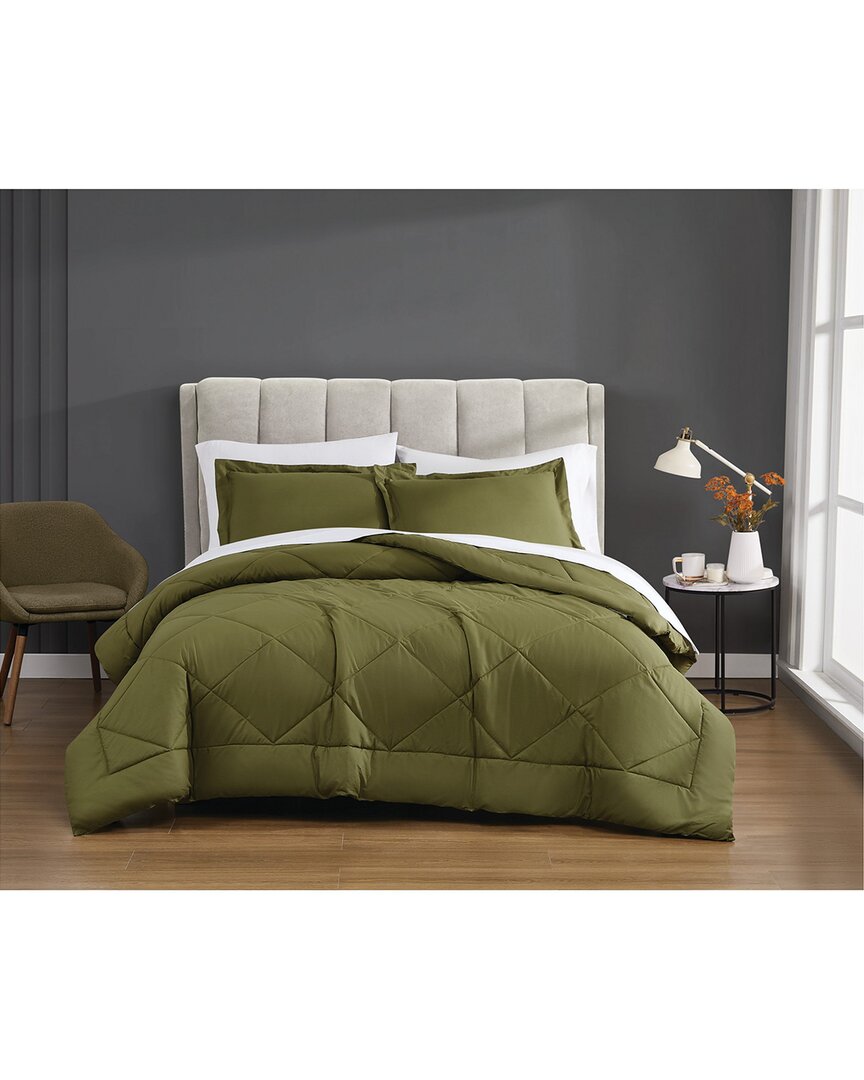Cannon Solid Percale Comforter Set
