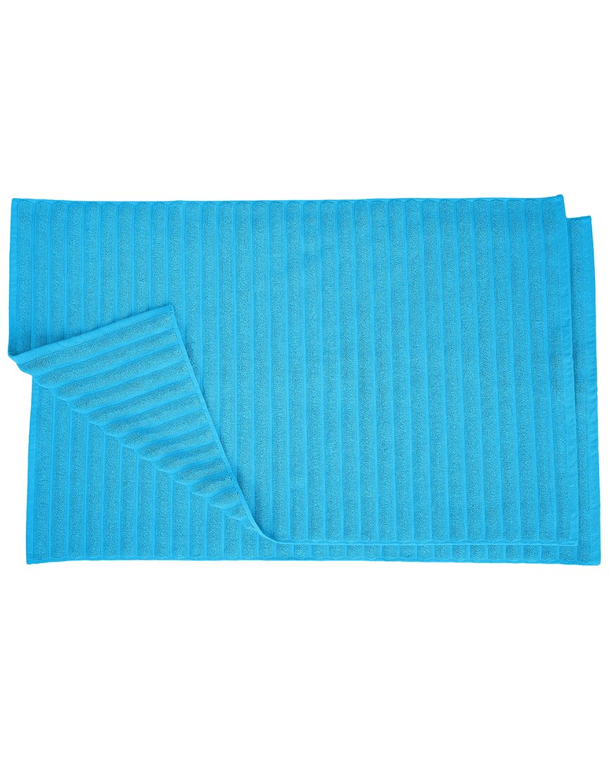 Shop Superior Eco-friendly 2pc Absorbent Cotton Bath Mat Set