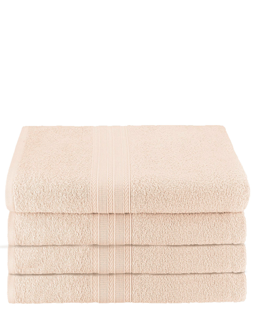 Superior Eco-friendly Absorbent 4pc Bath Towel Set