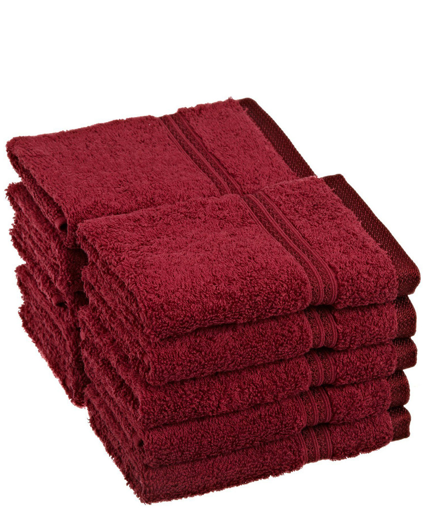Superior Solid Luxury 10pc Face Towel Set