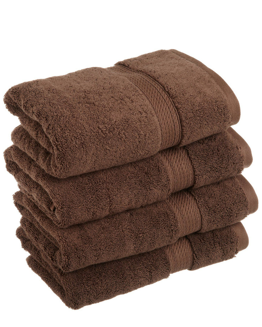 Superior Solid Luxury 4pc Hand Towel Set
