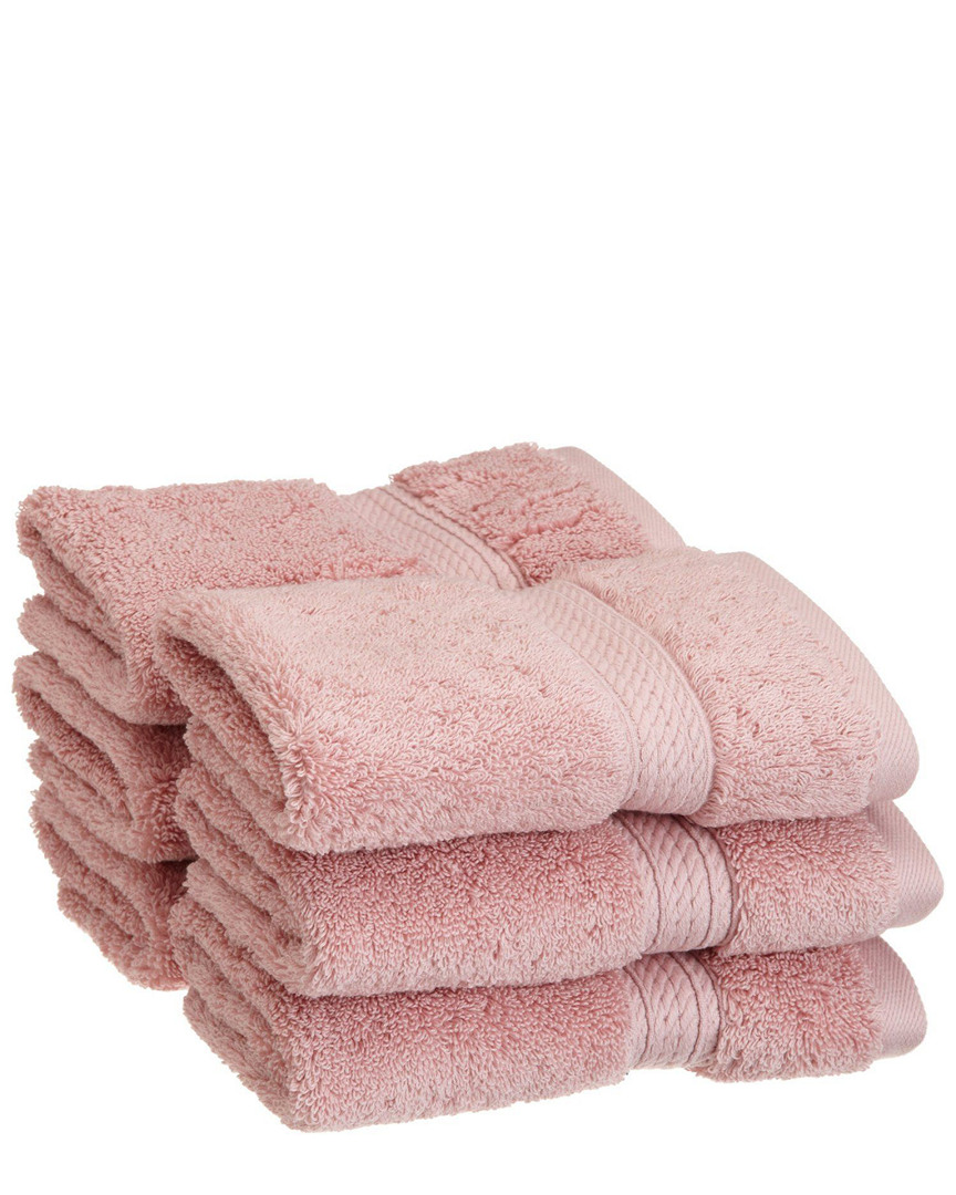 Superior 6pc Egyptian Cotton Washcloth Set