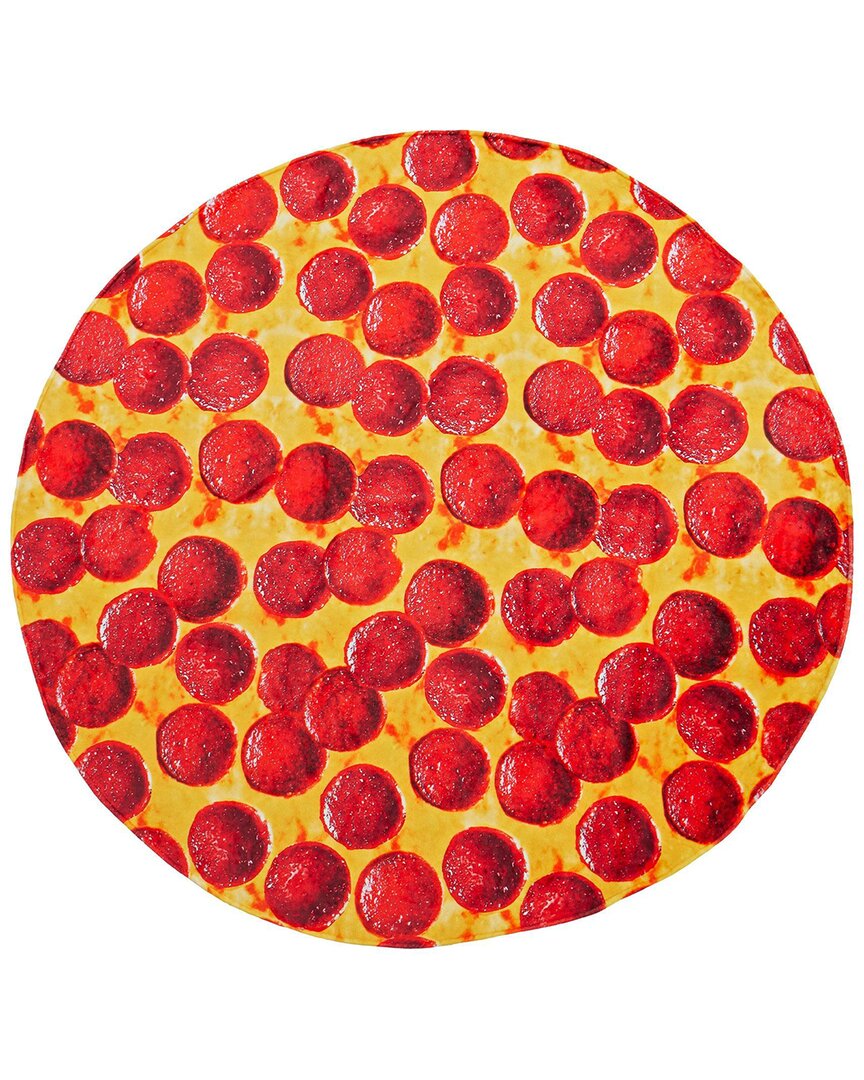 Unikome Reversible Microfiber Food Throw Blanket: Pizza