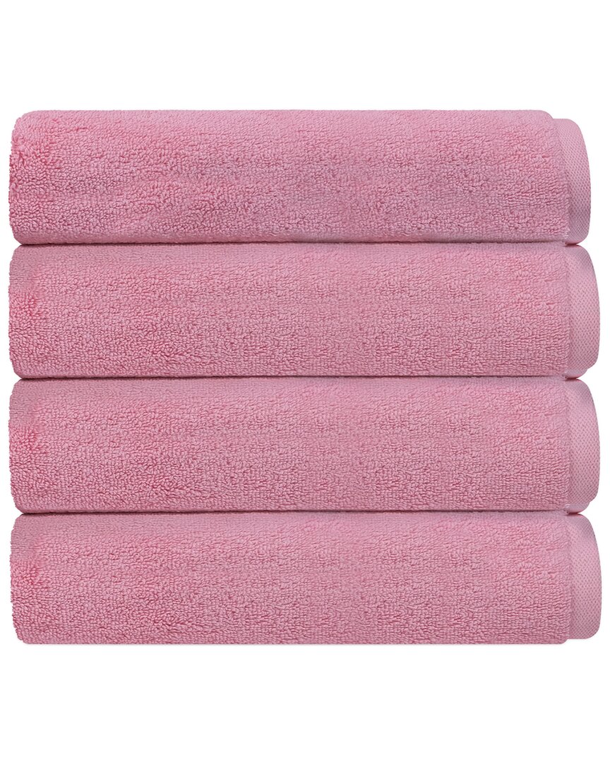 DEPERA HOME DEPERA HOME PURESOFT SET OF 4 TURKISH HAND TOWELS