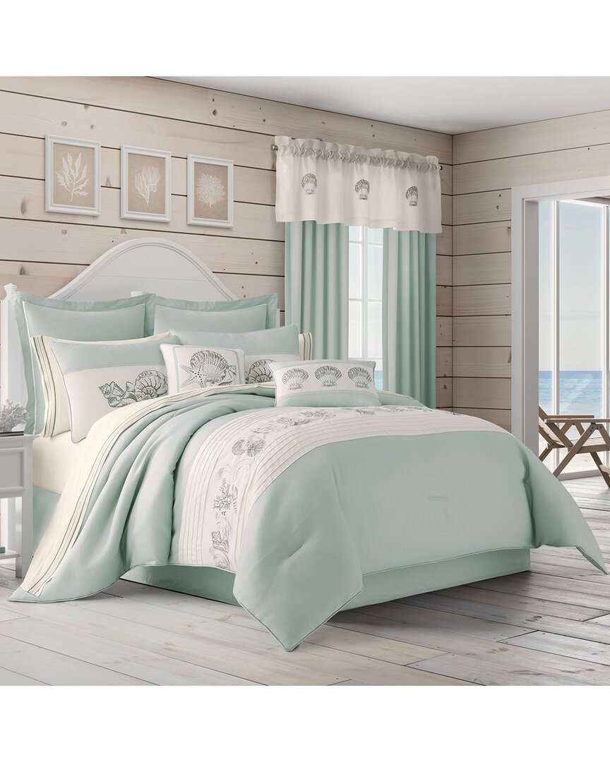 Five Queens Court Royal Court Water's Edge Comforter Set