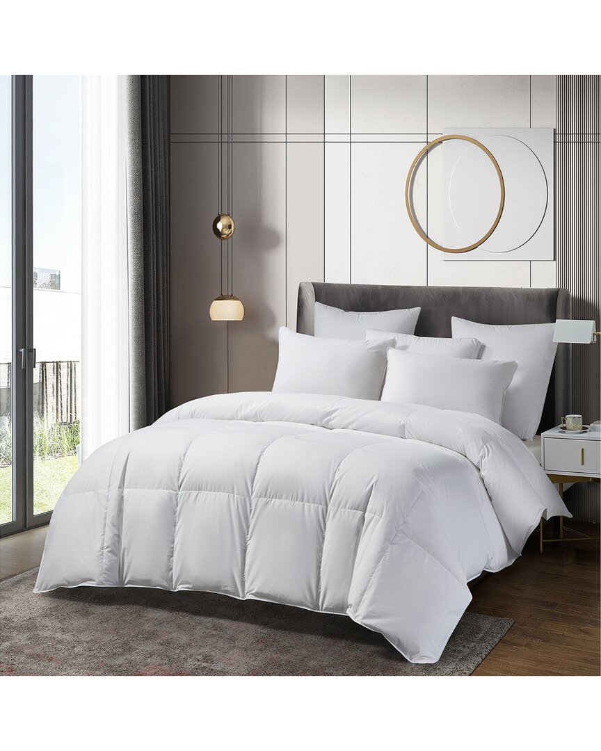 Beautyrest Tencel/cotton Blend White Down Comforter - Light Warmth
