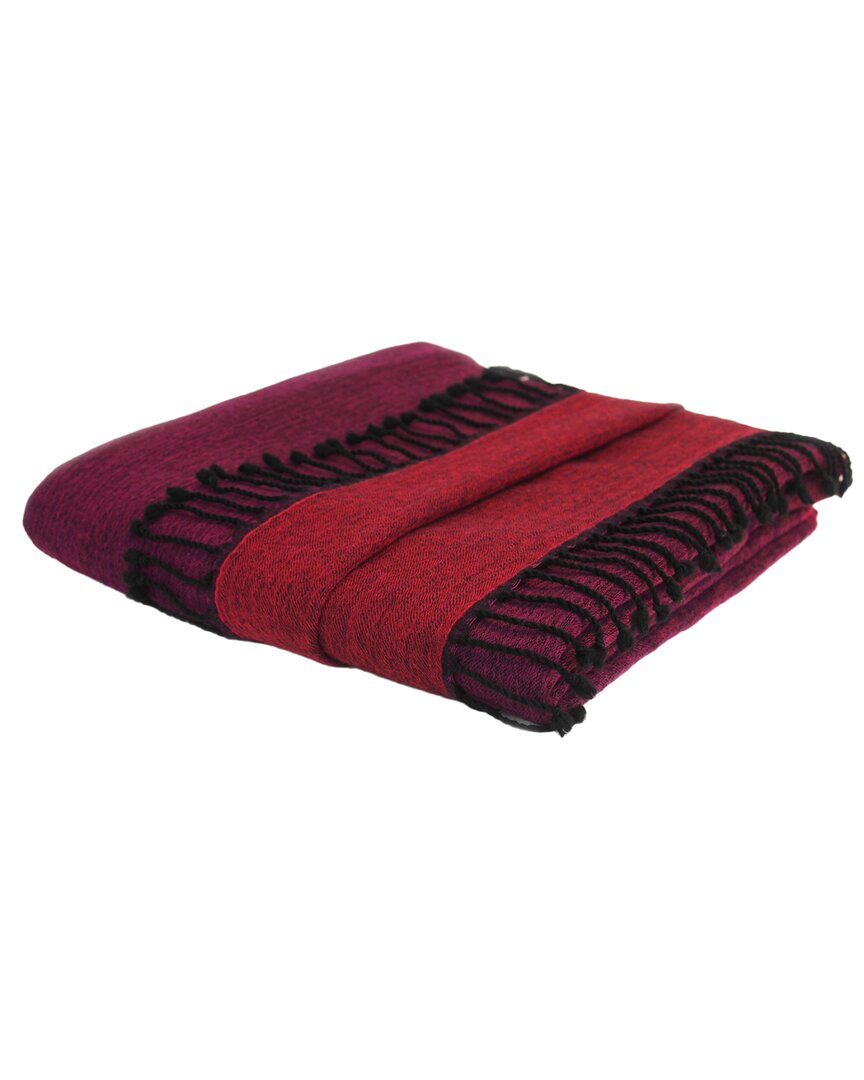 Melange Mélange Home Merino Wool Reversible Throw