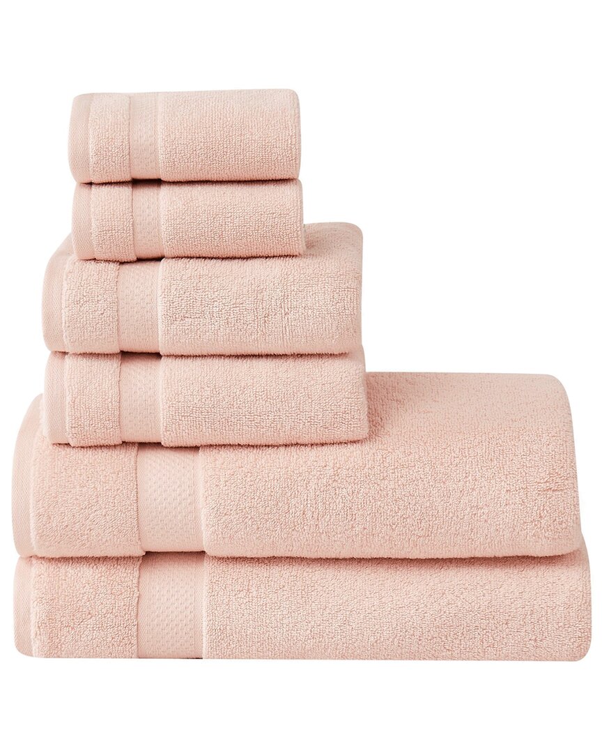 Brooklyn Loom Super Soft 6 Piece Bath Sheet Set- B