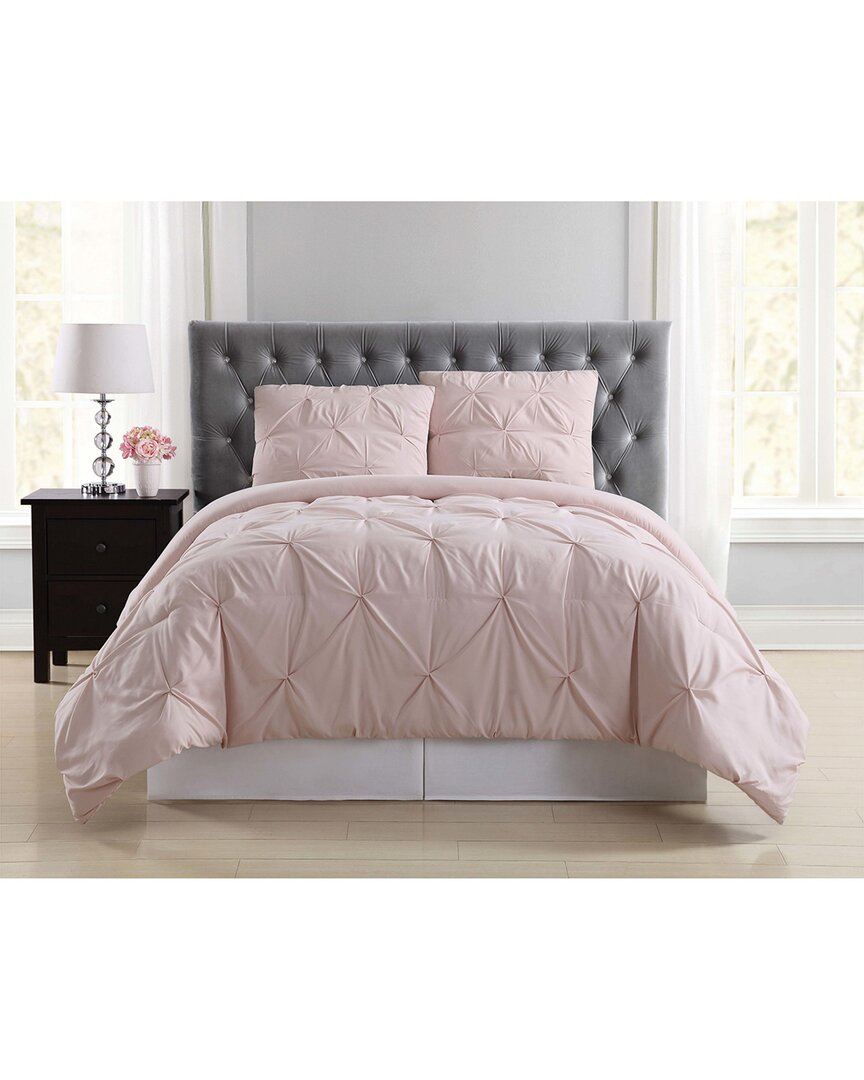 Truly Soft Everyday Pleated Removeable Cover Comforter Set