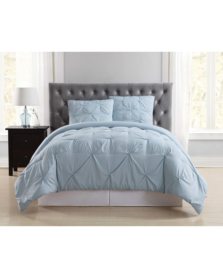 Truly Soft Everyday Pleated Removeable Cover Comforter Set