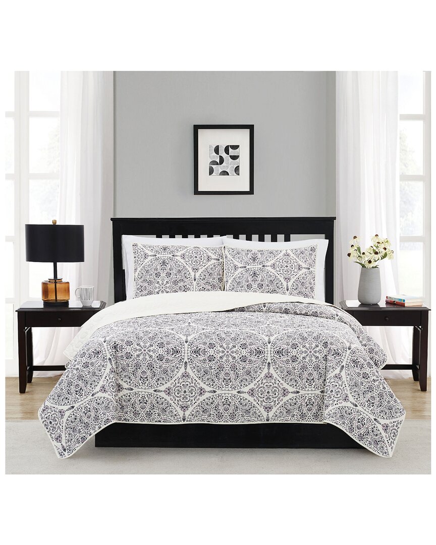 Cannon Quilt Set In Grey