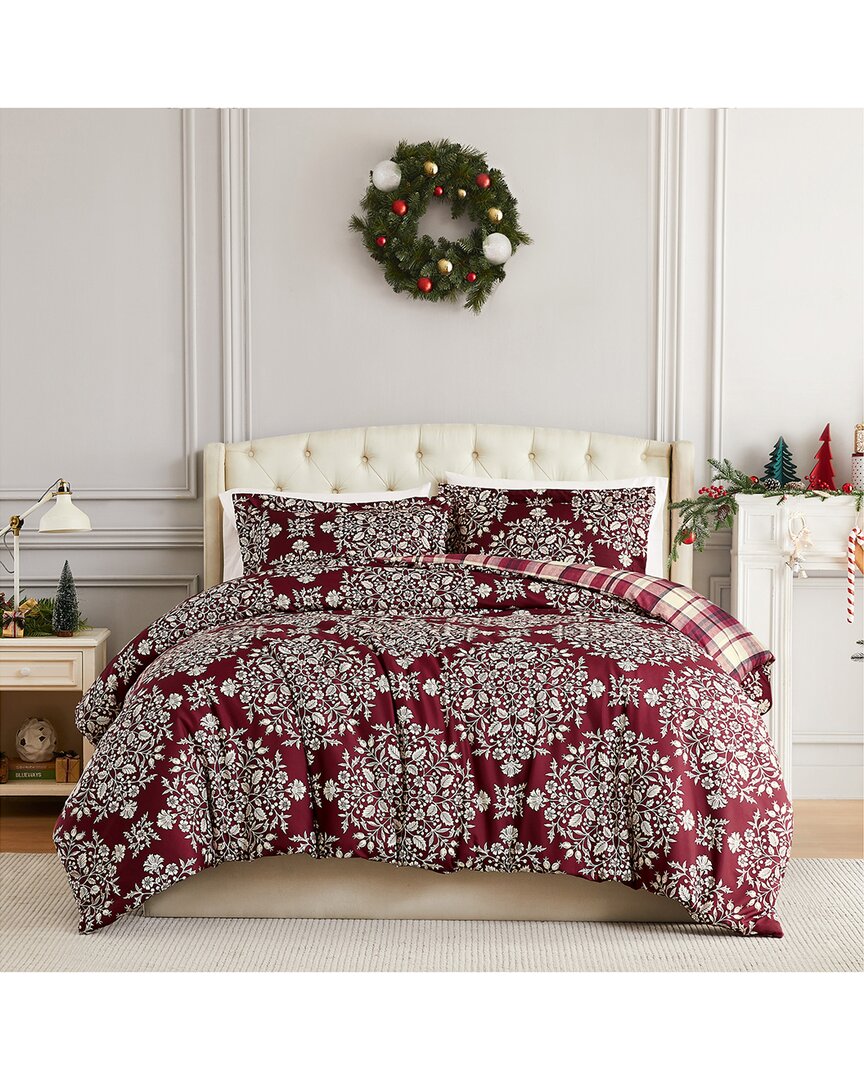 Southshore Fine Linens Christmas Carol Holiday Duvet Cover Set