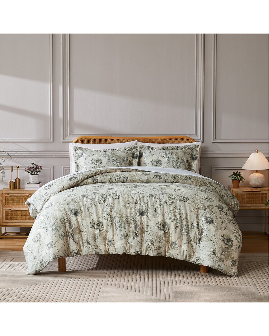 Southshore Fine Linens Skye 300 Thread Count Cotton Duvet Cover Set