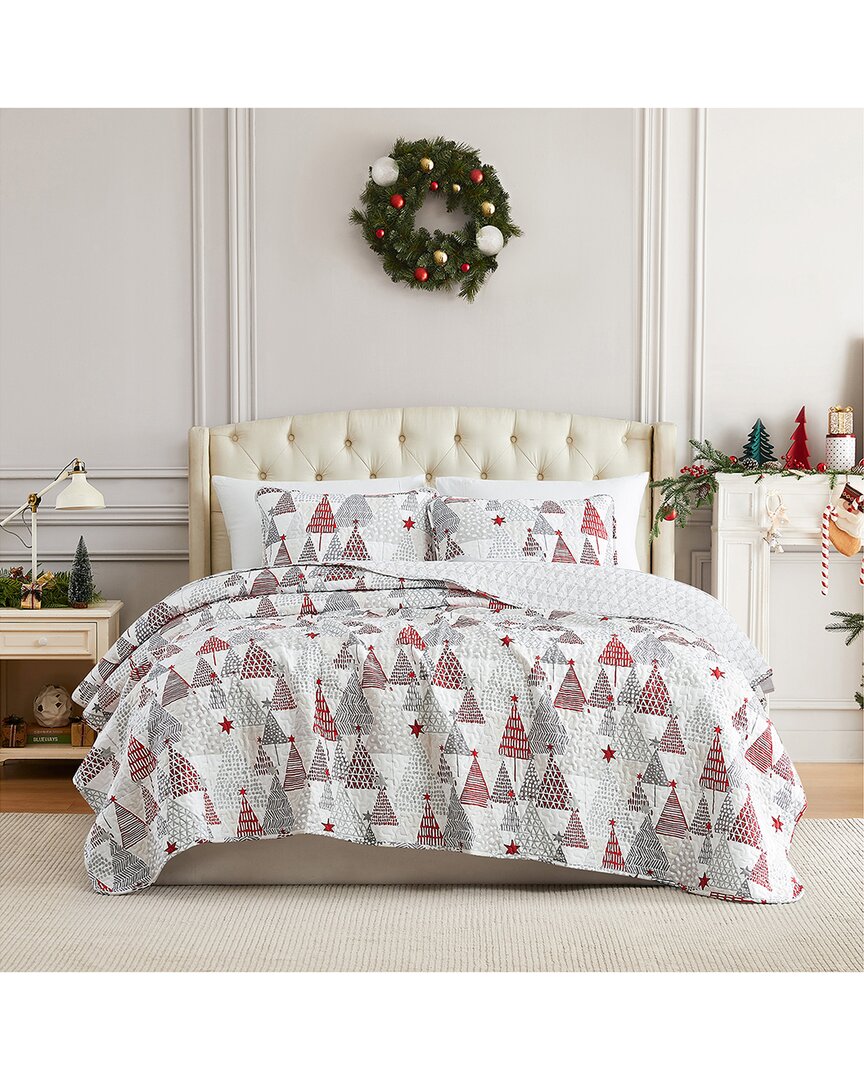 Southshore Fine Linens Merry & Bright Oversized Quilt Set