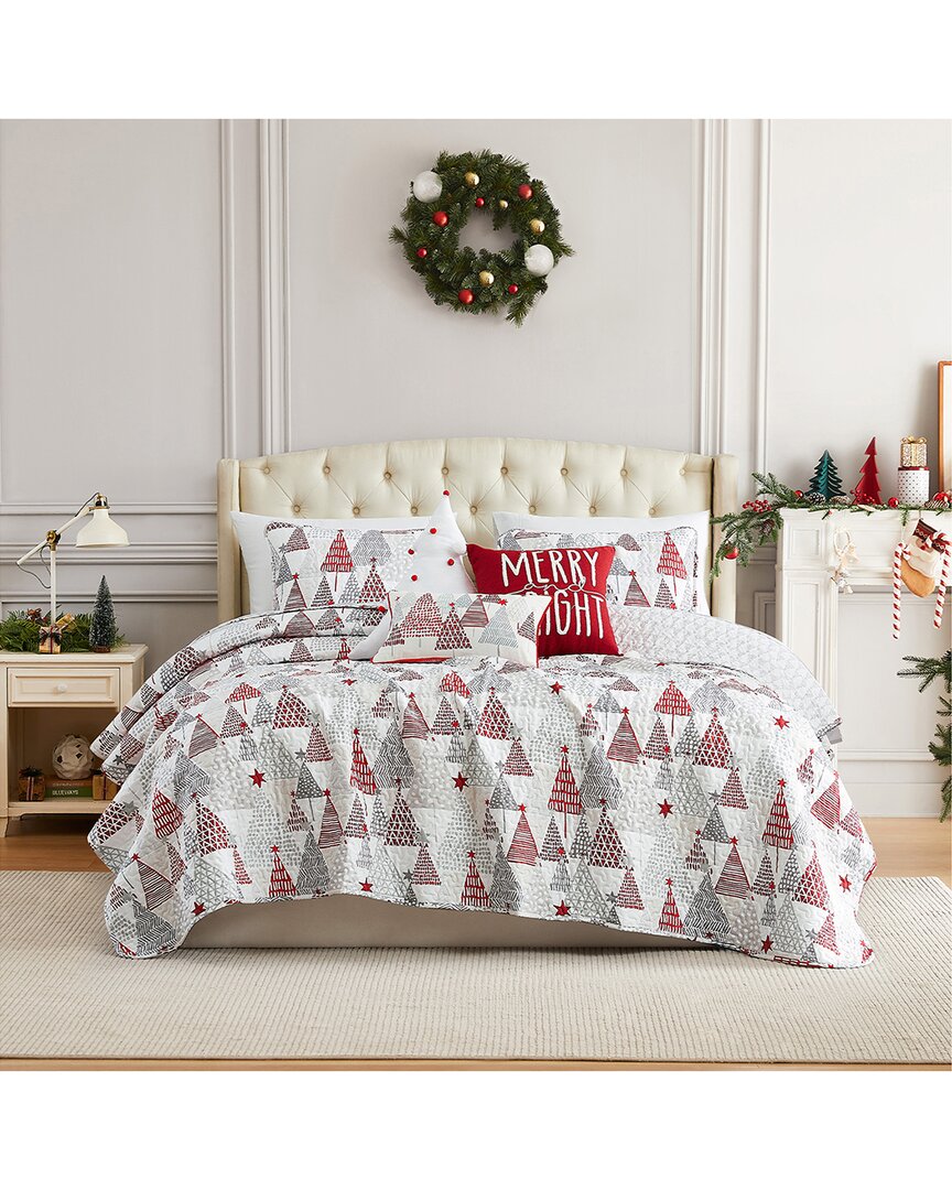 Southshore Fine Linens Merry & Bright Oversized Quilt Set