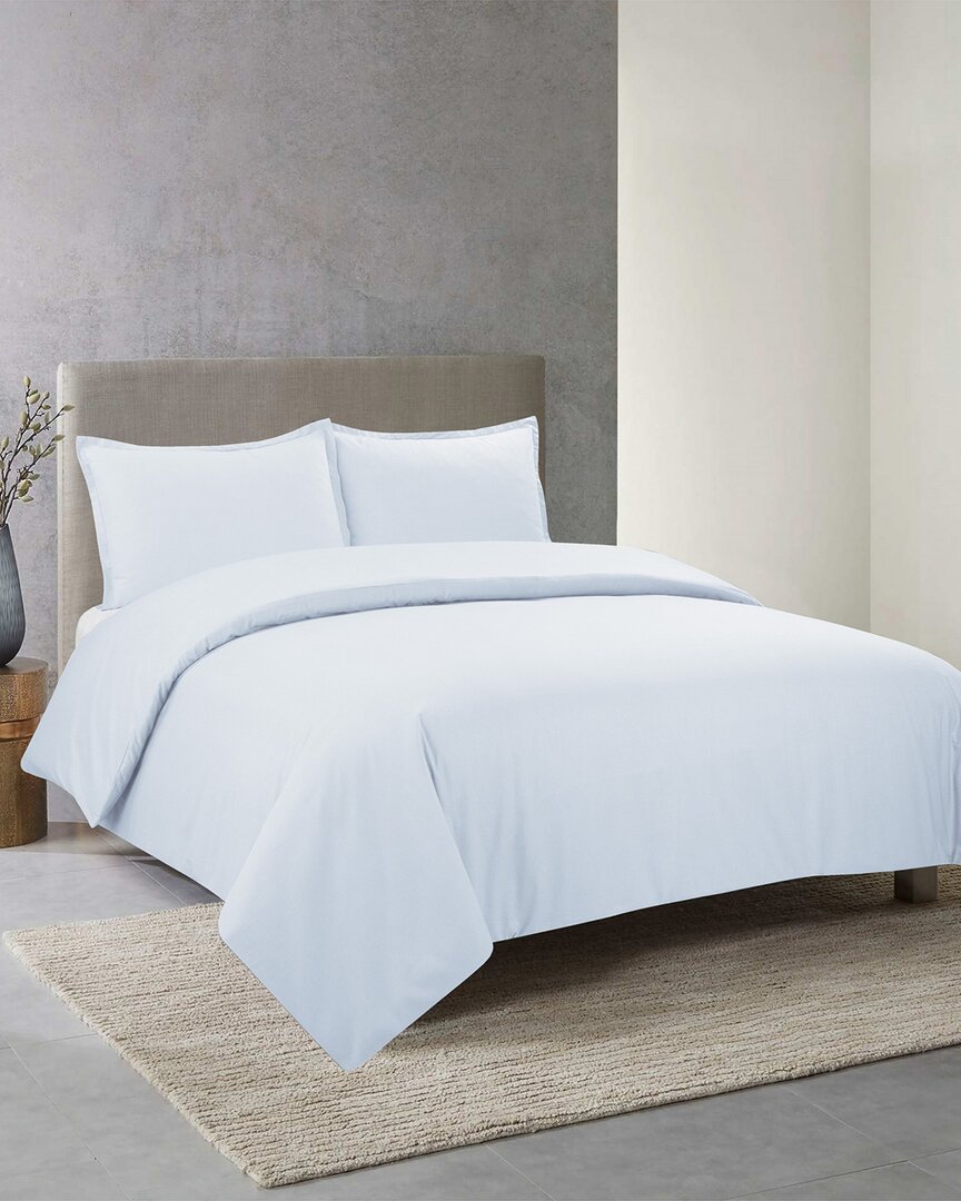 Nouvelle Home Perfectly Cotton Duvet Cover Set In White