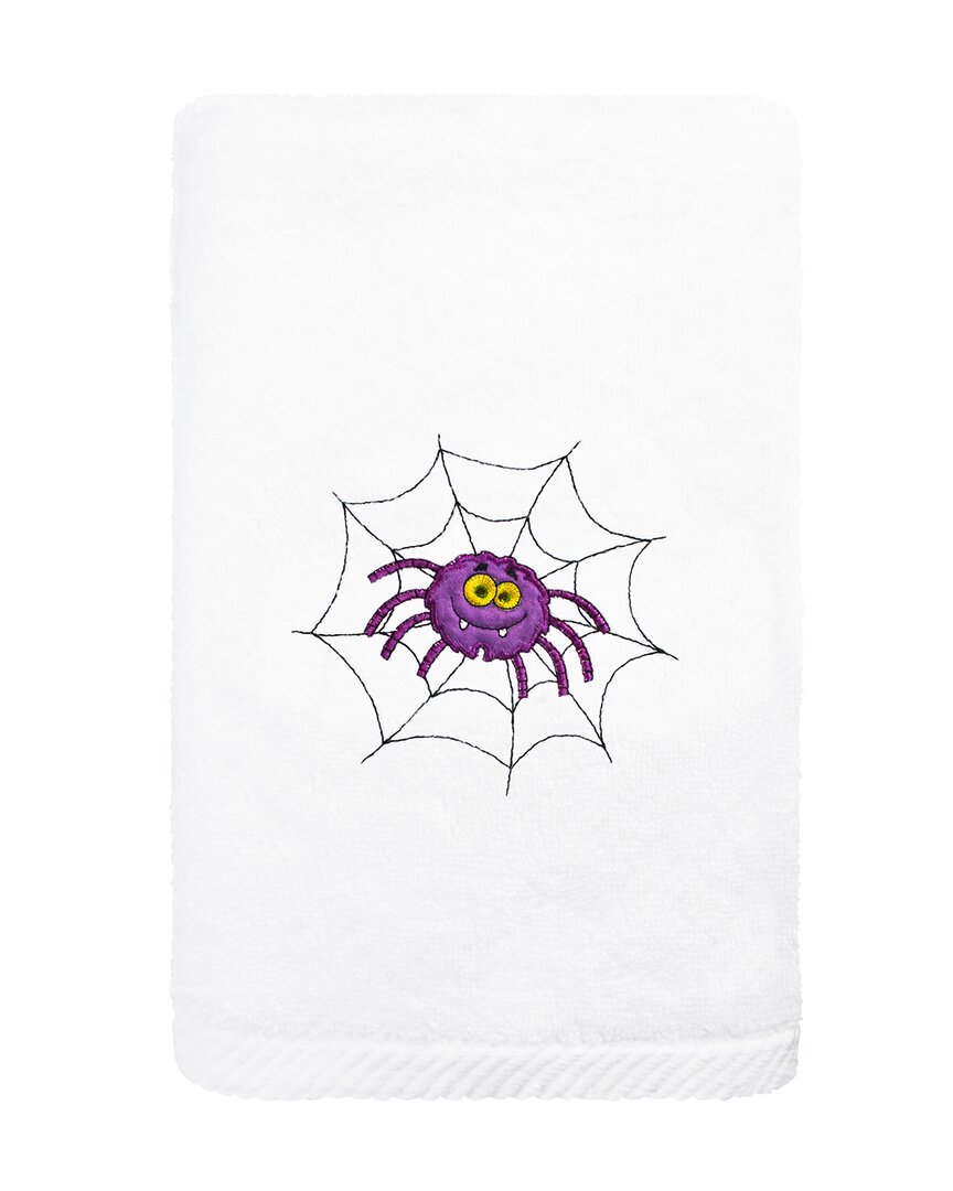 Linum Home Textiles Spider Turkish Cotton Hand Towel In White