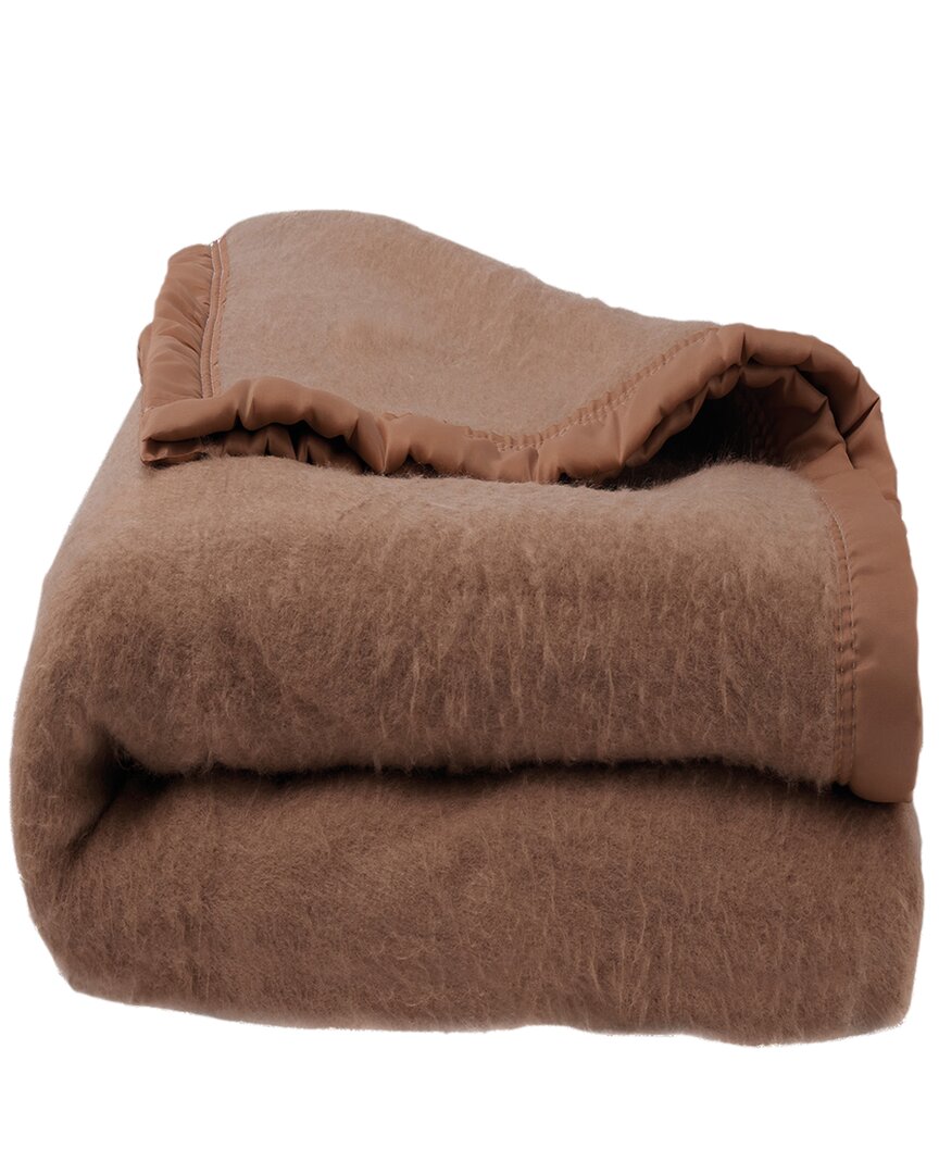 Poyet Motte 500 Gsm Napoli Blanket In Brown