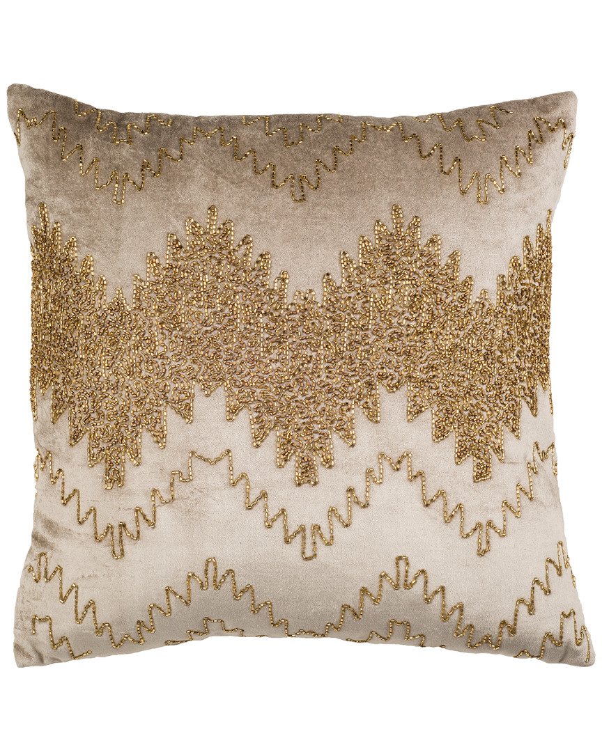 Safavieh Gold Sparkle Pillow