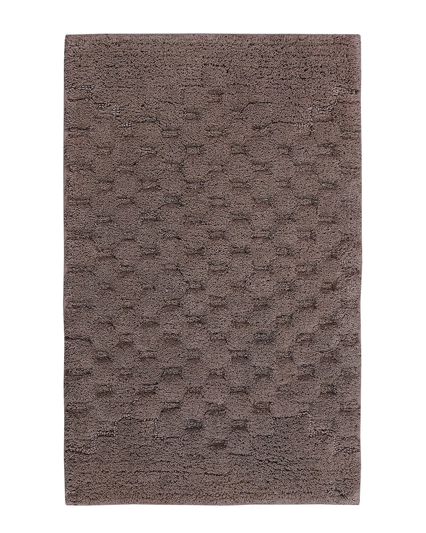 Knightsbridge Melange Bath Rug Stone Stone
