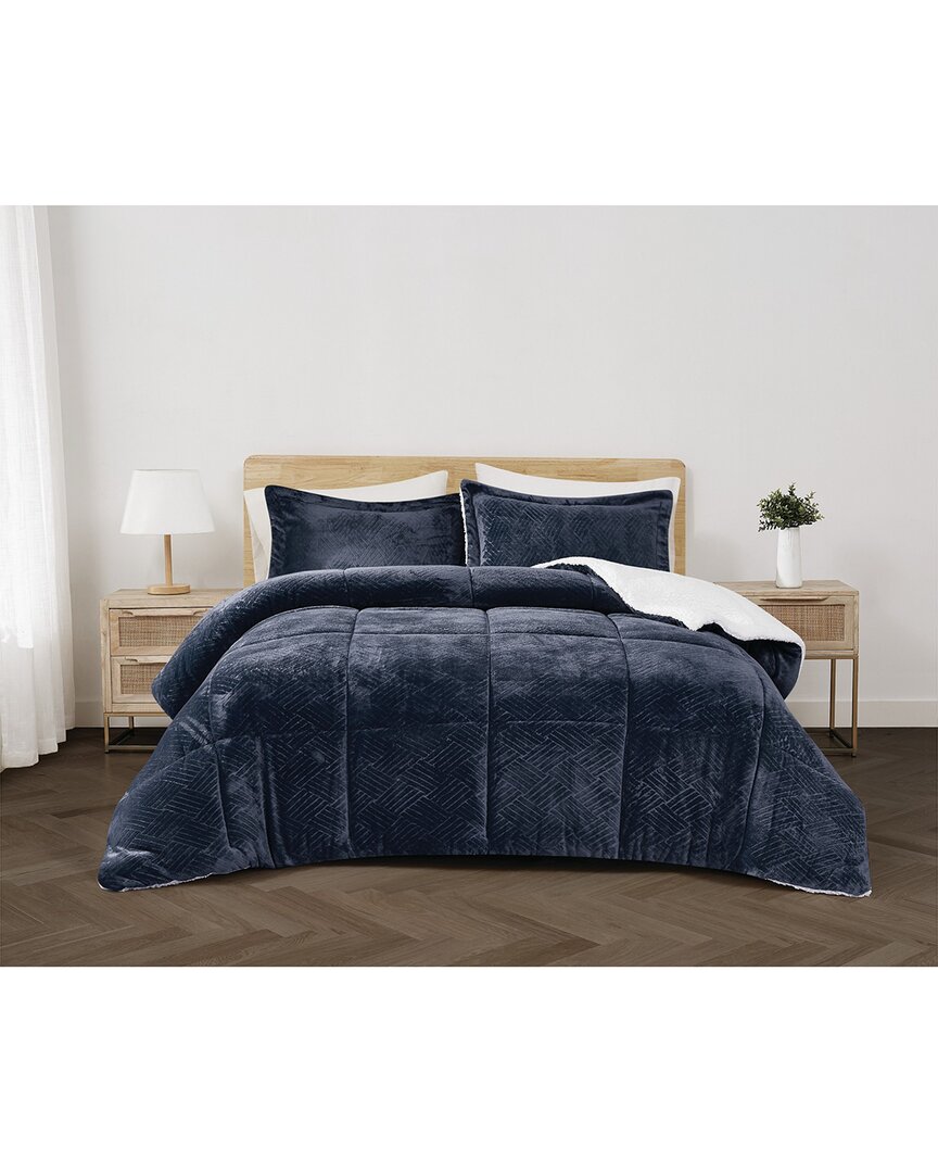 Cannon Carved Fluffy Comforter Set