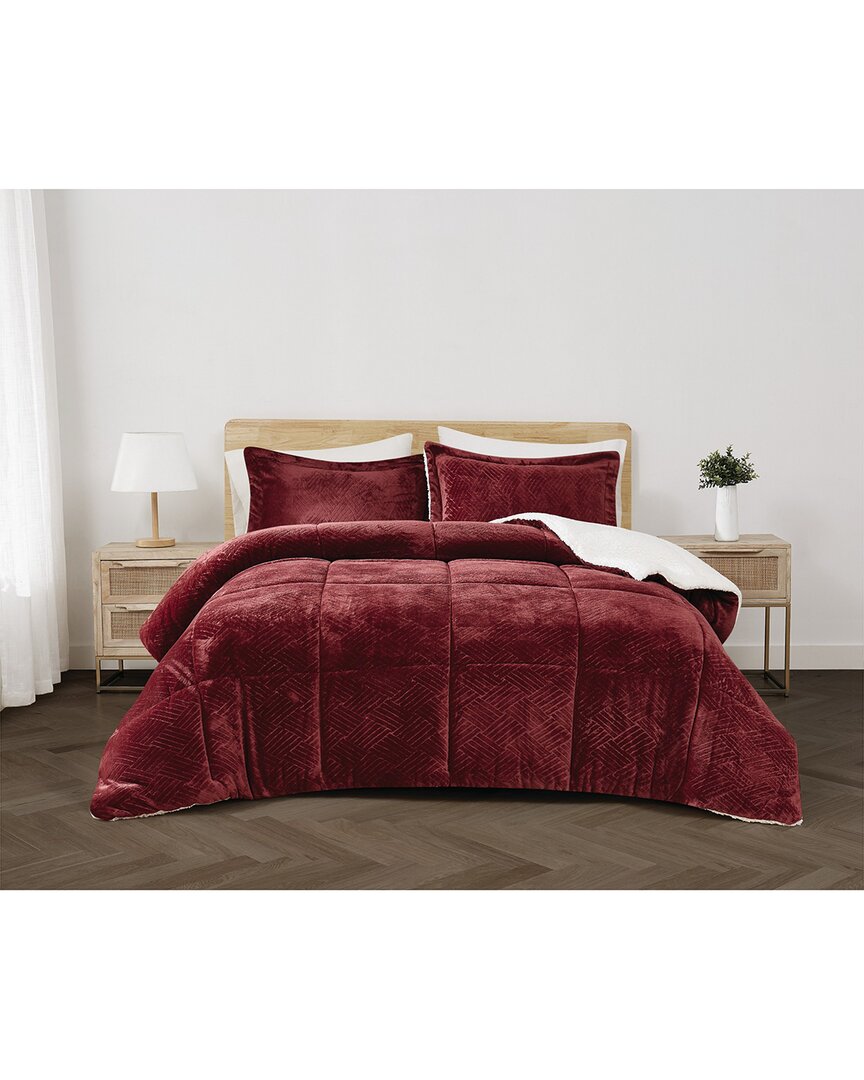 Cannon Carved Fluffy Comforter Set